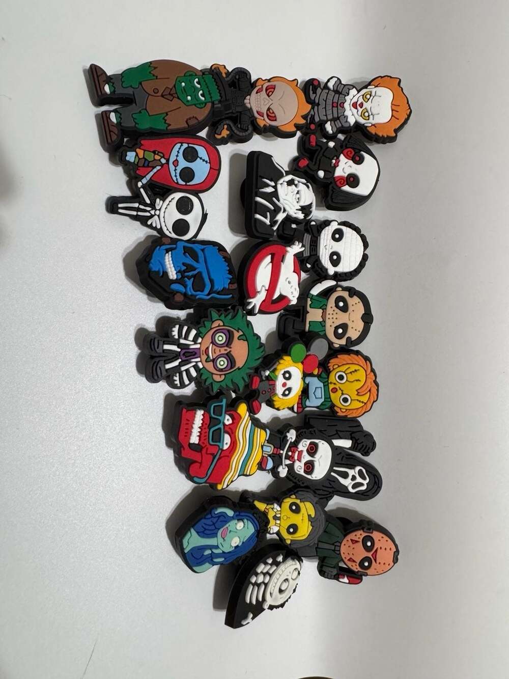 Horror Movie Shoe Charms Set Horror Characters